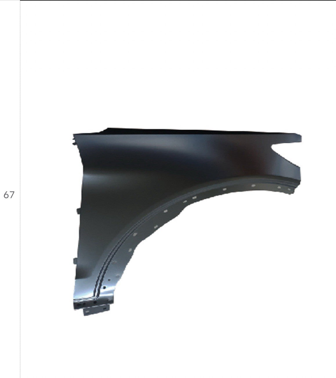 2020-2025 Ford Explorer Fender Right Passenger