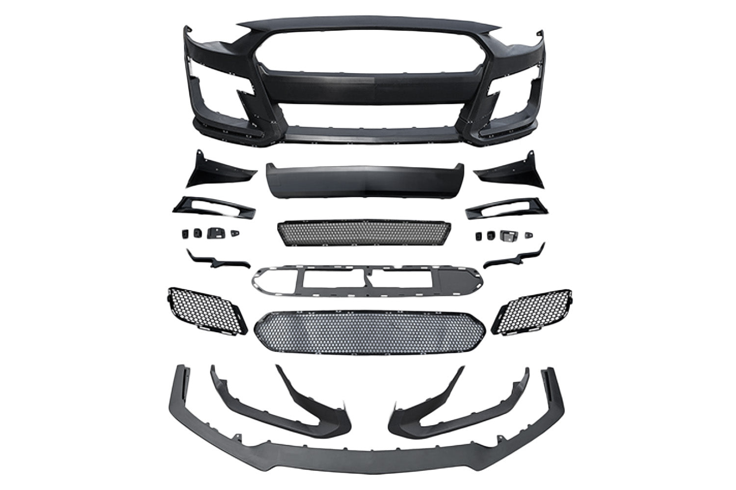 Ford Mustang GT500 2018-2023 Front Bumper Kit Without Lights