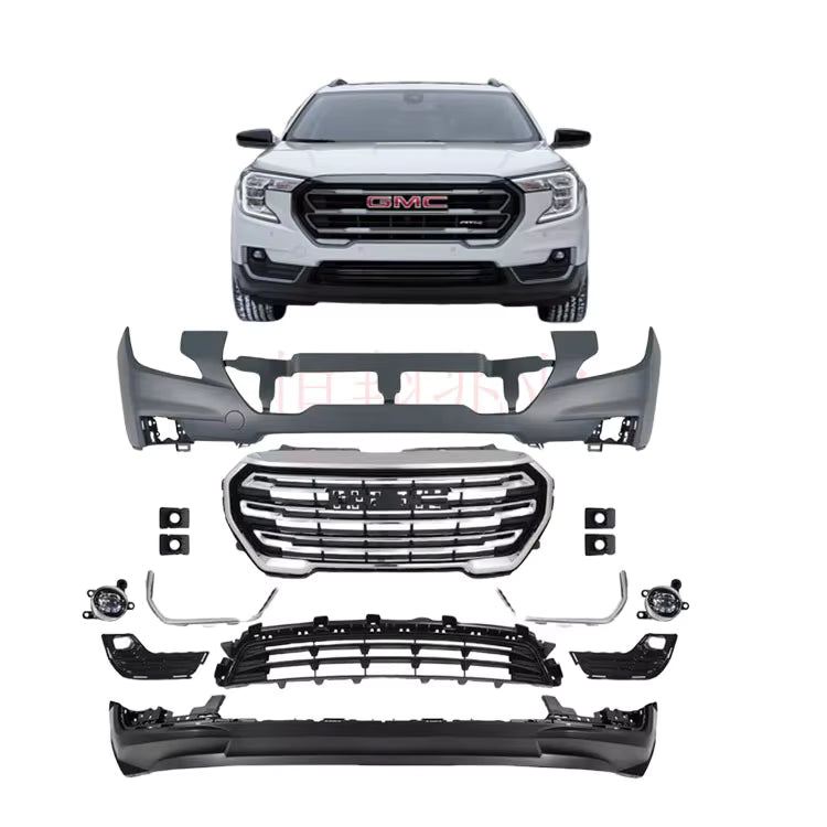 GMC Terrain 2018–2021 Front Bumper Complete Assembly