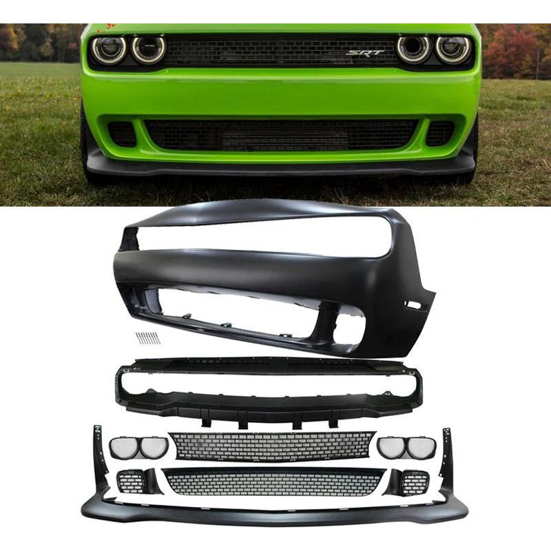 Dodge Challenger 2015-2023 Front Bumper Kit SRT Hellcat Style