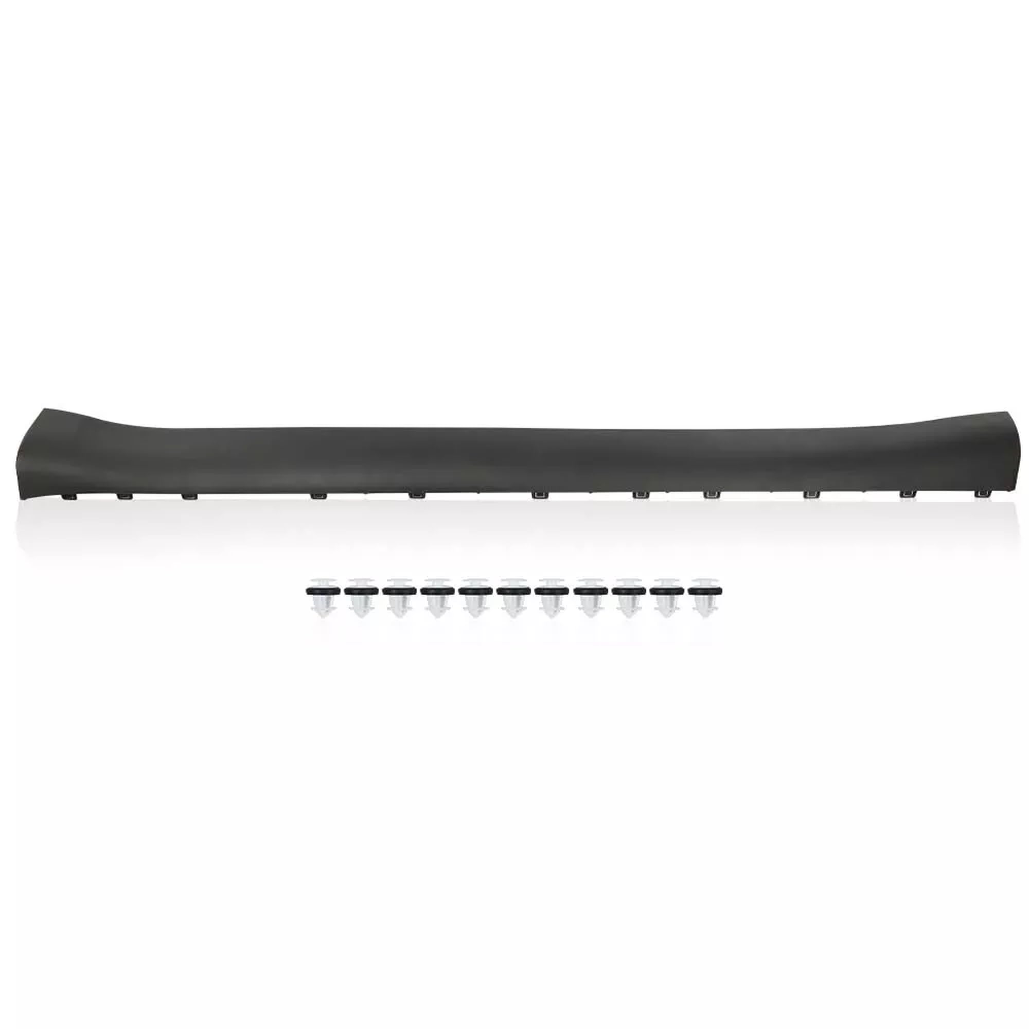 Tesla Model Y 2020–2024 Left Rocker Panel Plastic Trim Molding OEM 1497740-00-B / 1497740-00-C
