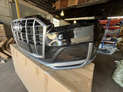 2020 - 2024 Audi Q7 Front Bumper Cover Assembly White, And Black