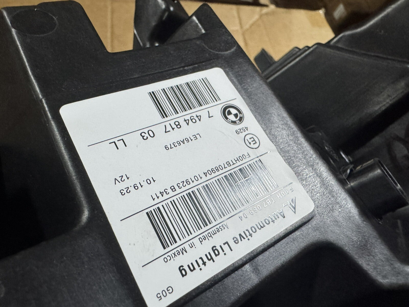 BMW X5 G05 M F95 X6 G06 M F96 Laser Headlight Right + Left Side GENUINE 9850426