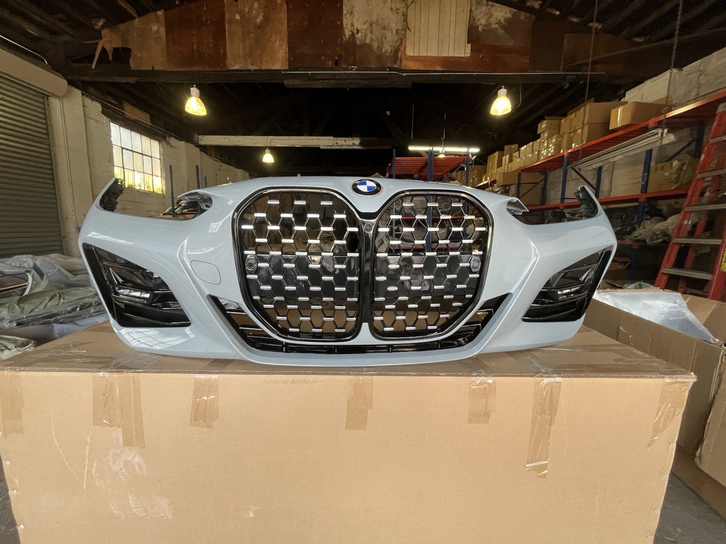 Complete! 2022-2025 BMW I4 G22 G26Msport Front Bumper Cover Assembly w/ PDC OEM