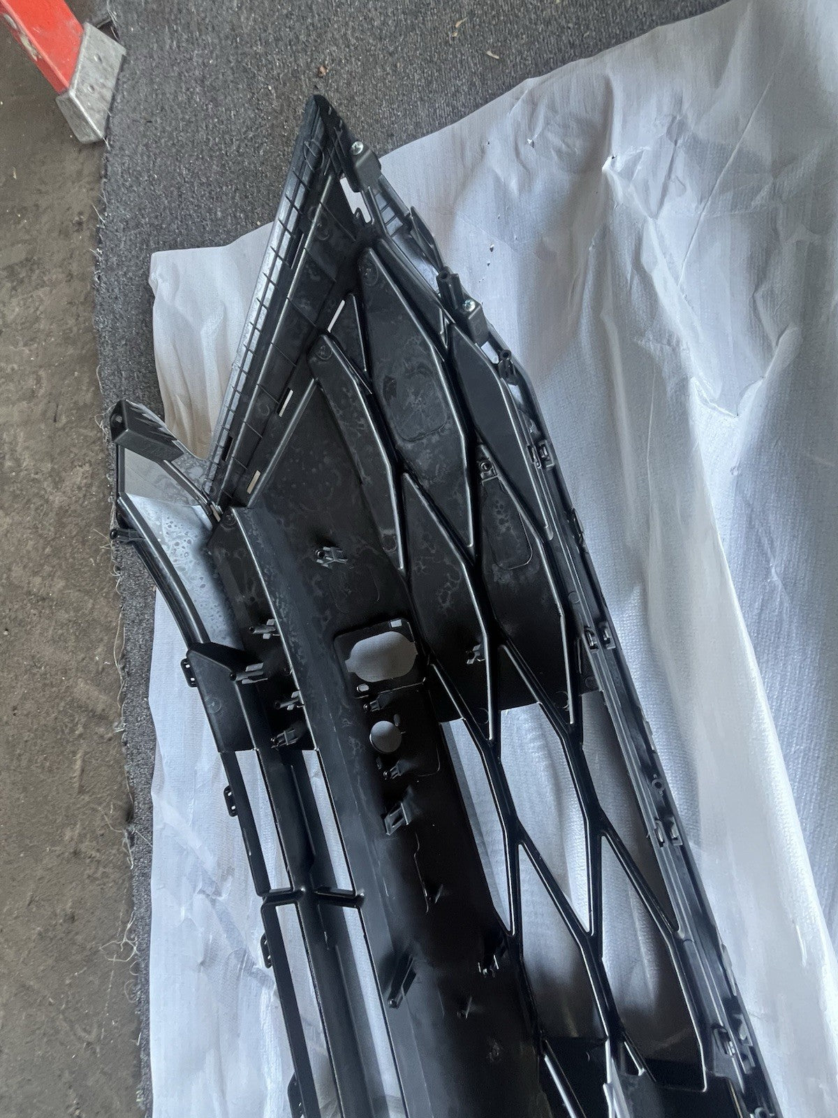 Fit For 11th Hyundai Sonata 2024-2026 SE/SEL ABS Front Bumper Upper Mesh Grille