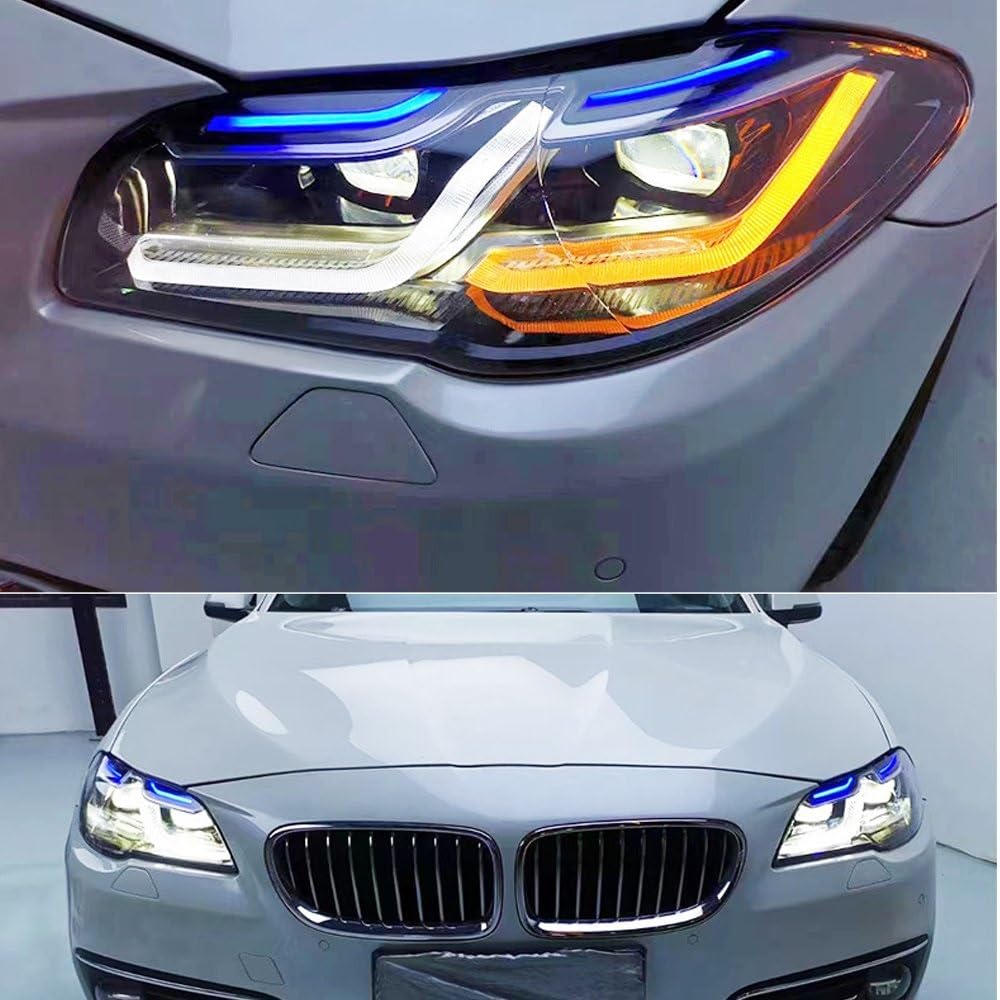 BMW 5 Series F10 M5 Style Front Headlight Assembly LH Driver Side LED / Xenon (2011–2016)