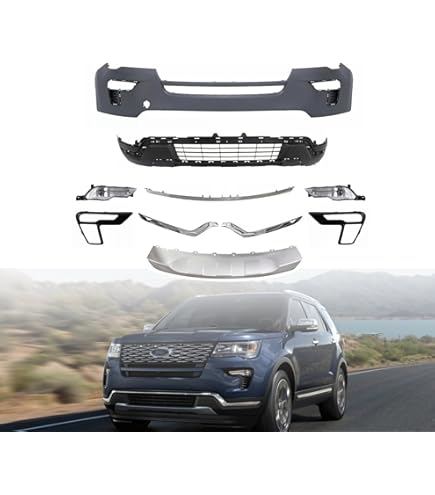 Ford Explorer 2020-2023 Front Bumper Kit Without Sensor Holes