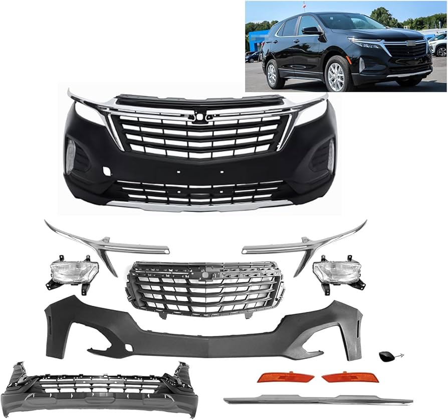 Chevrolet Equinox 2022–2024 Front Bumper Complete Assembly