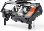 Jeep Grand Cherokee 2017-2020 Left Driver Side Halogen Headlight Assembly OEM 68266647AD