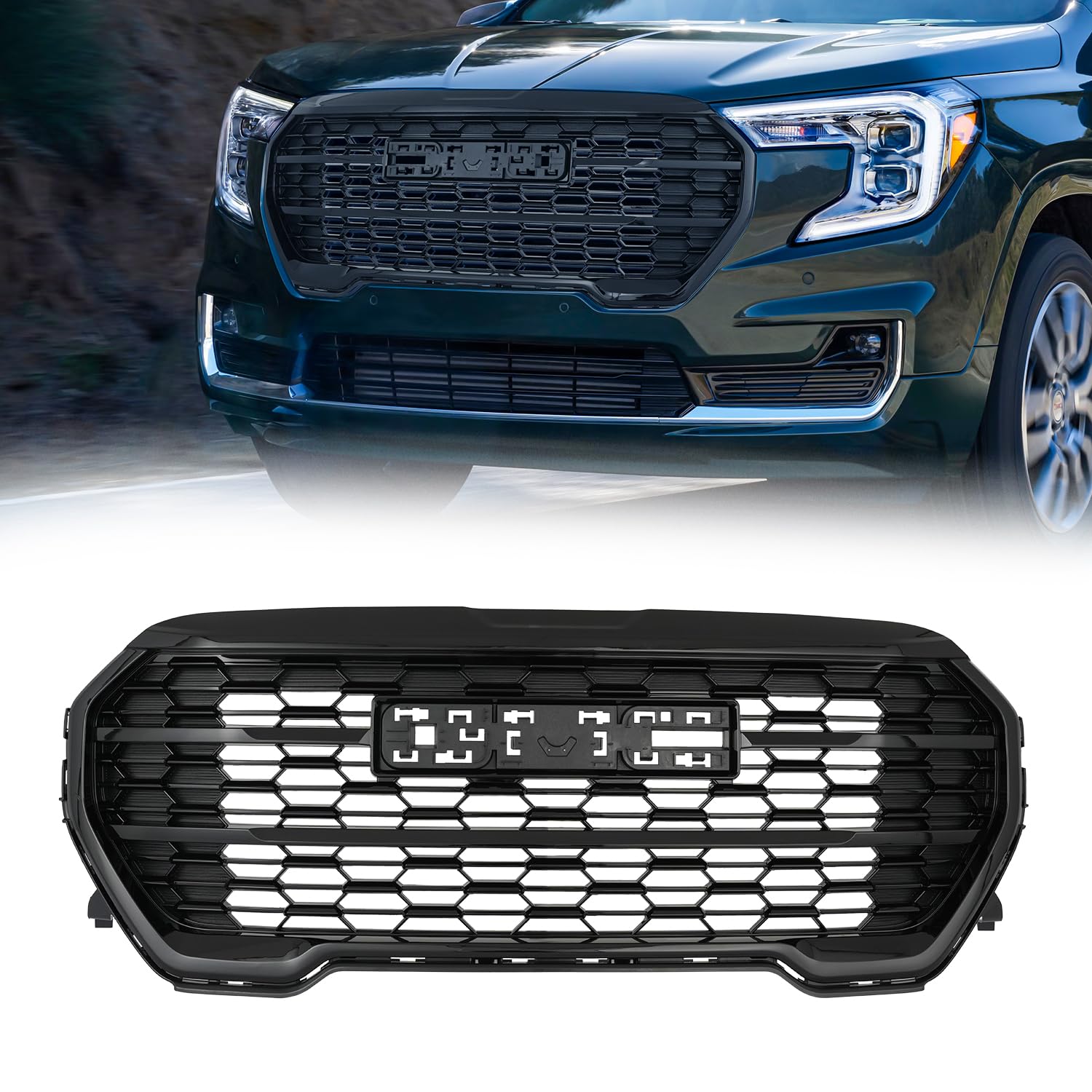 GMC Terrain 2022-2024 Front Upper Grille Assembly SLT OEM 85590308