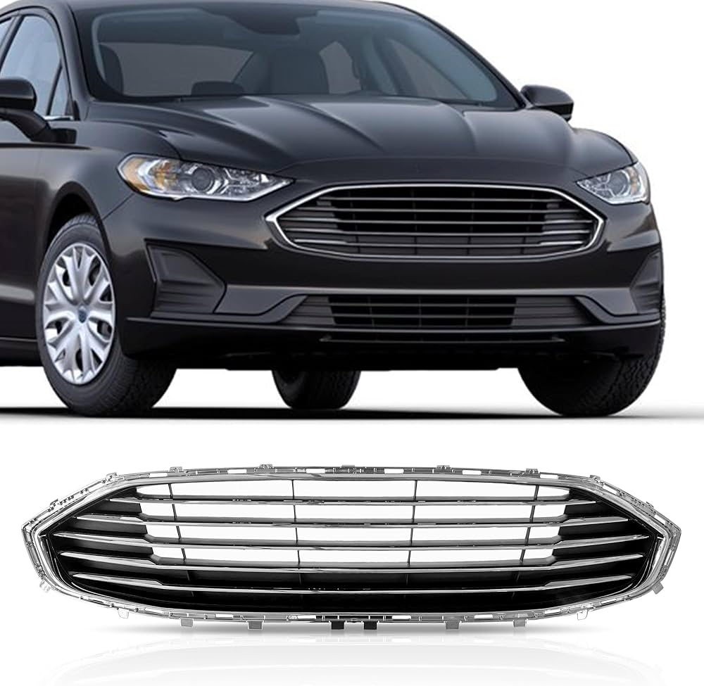 Ford Fusion 2019-2020 Front Upper Grille Assembly OEM KS7Z-8200-AC