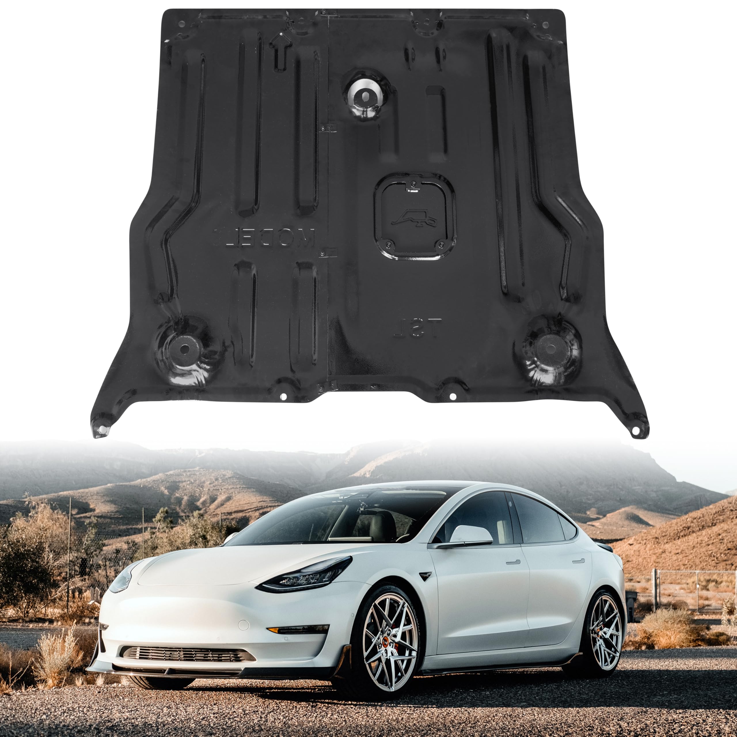 Tesla Model Y 2020–2023 Front Lower Engine Splash Shield