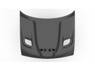 Dodge Challenger 2015-2023 SRT Hellcat Style Hood Panel With Scoop and Side Vents