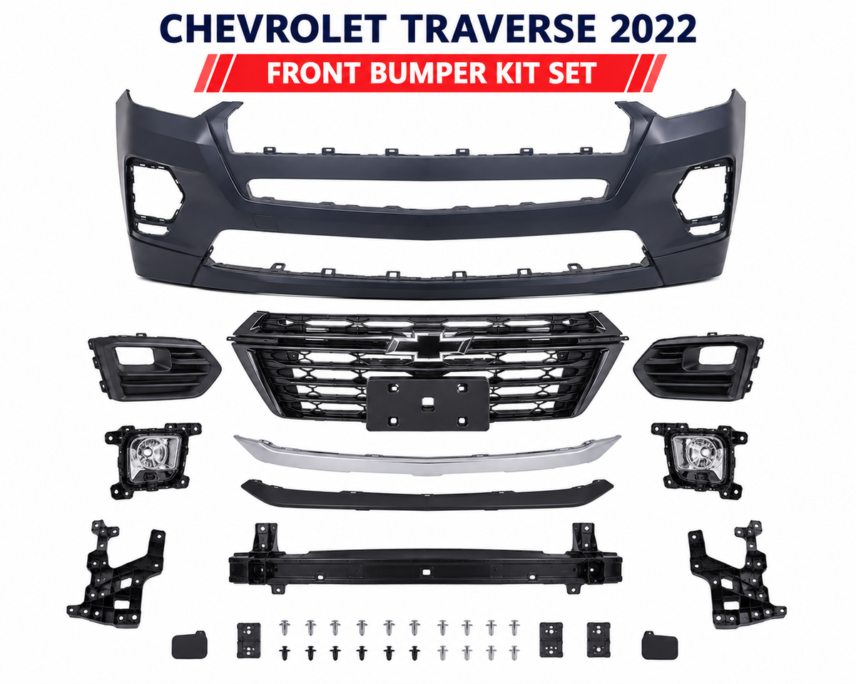 Chevrolet Traverse 2022 Front Bumper Kit Set
