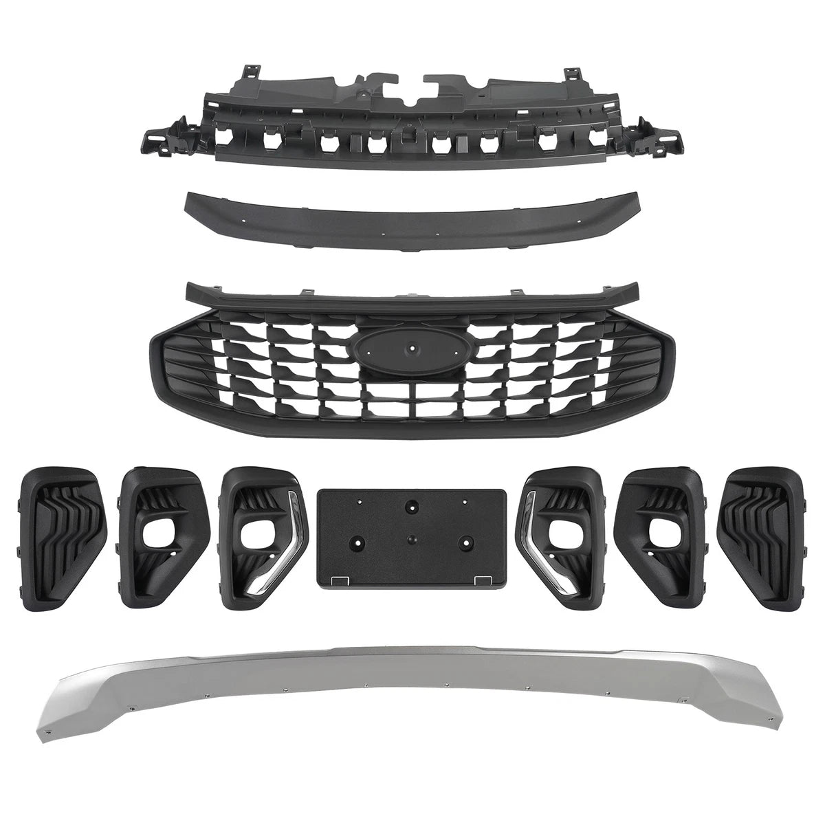 Ford Escape 2023-2025 Front Bumper Kit Without Sensor Holes