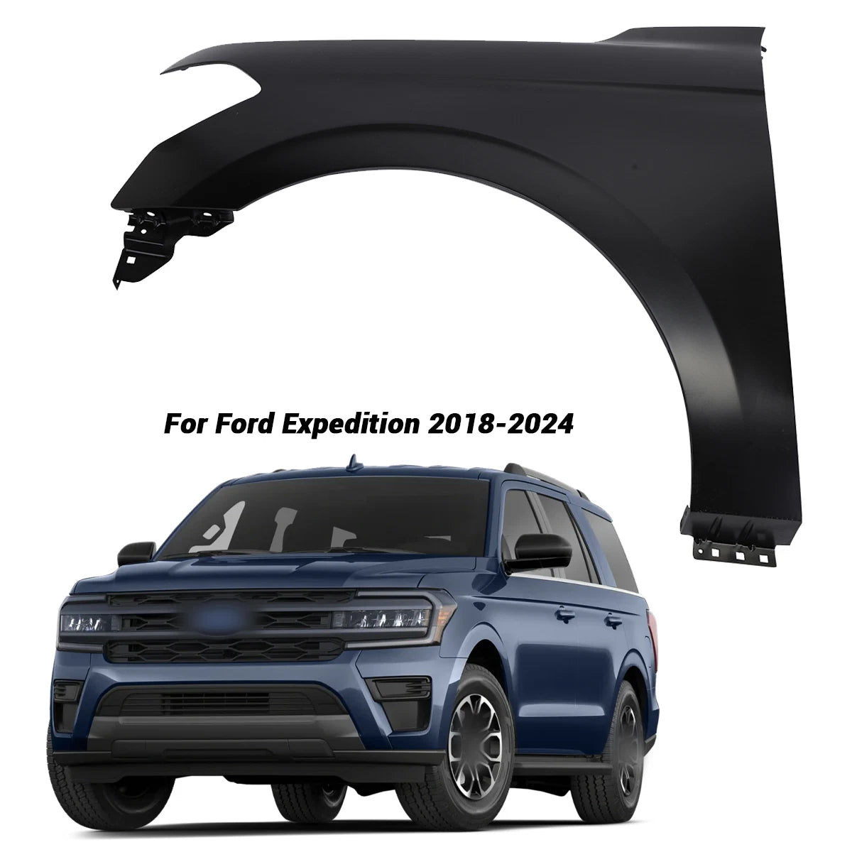 Ford Expedition 2018-2024 Front Fender Left Side Driver LH