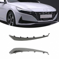Hyundai Elantra 2021–2023 Front Bumper Side Molding RH Passenger Side OEM 86596-AA010