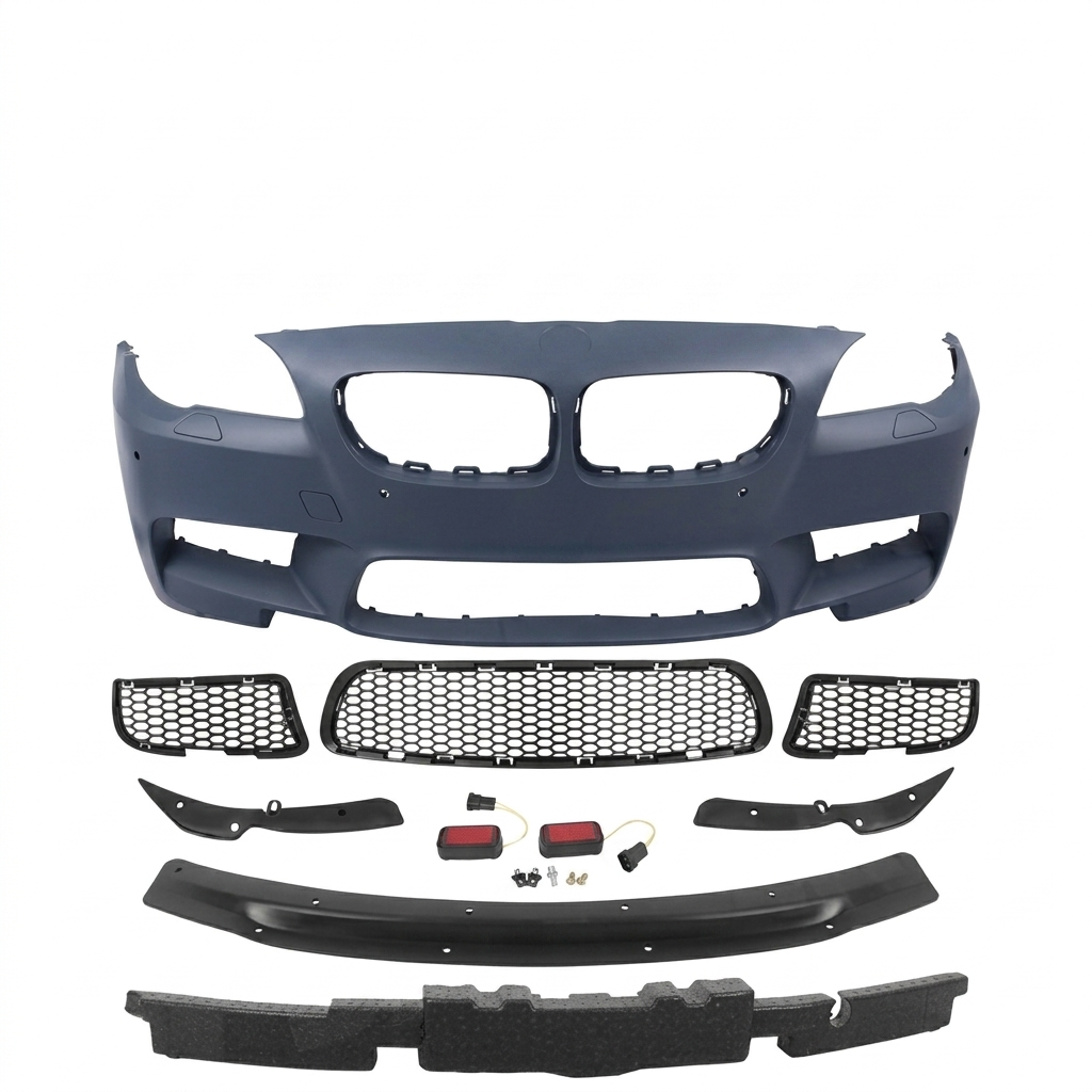 BMW 5 Series F10 M5 Style 2011-2016 Front Bumper Kit Without Fog Lights
