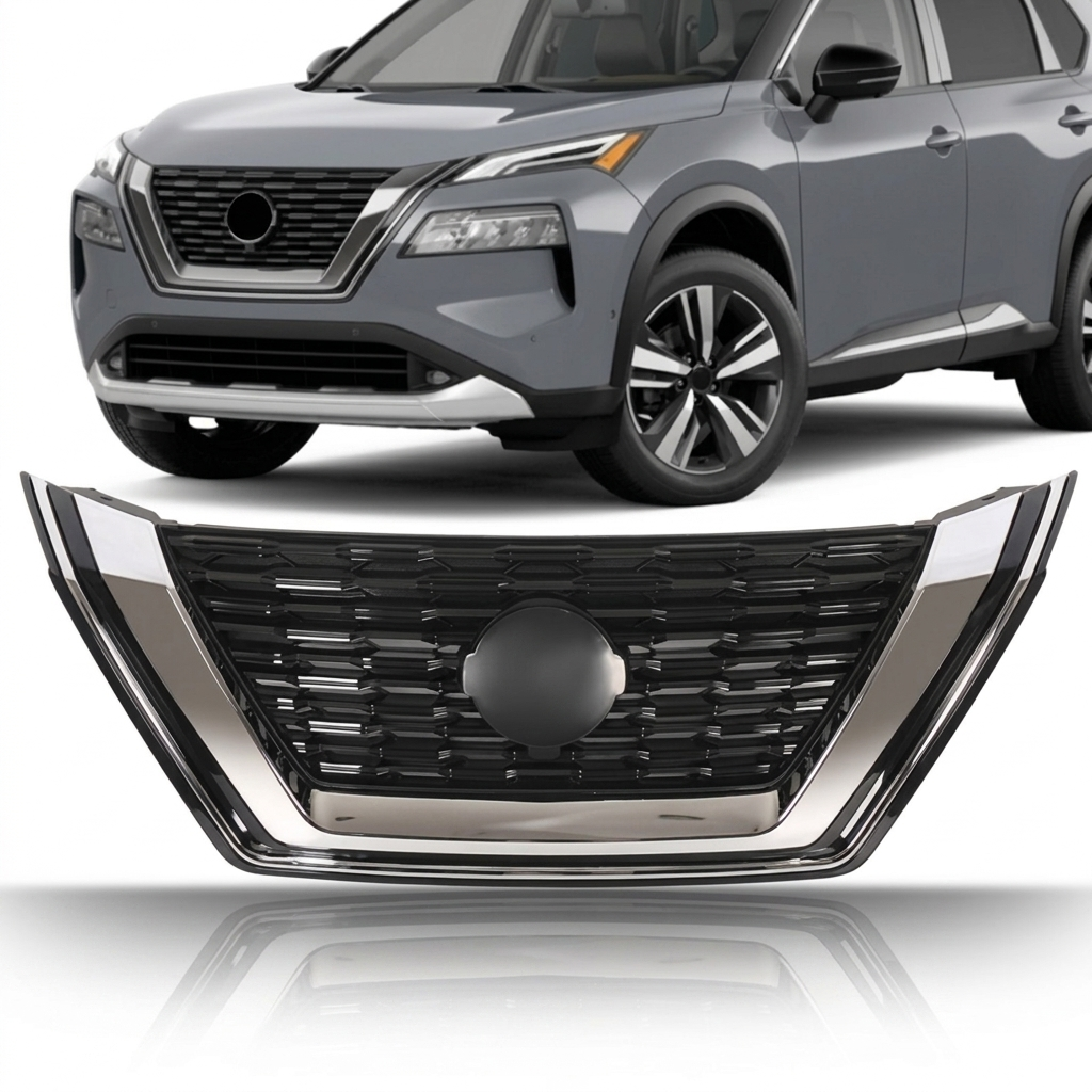Nissan Rogue 2021-2023 Front Grille Assembly OEM 62310-6RR0A