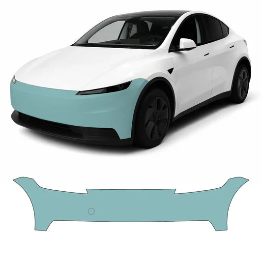 Tesla Model Y Front Bumper Cover Without Sensor Holes Primed (2025–2026 Juniper)