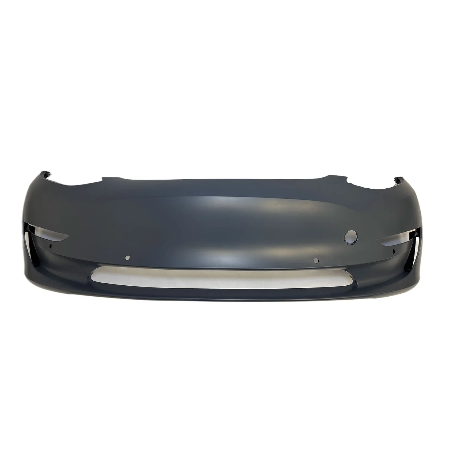 Tesla Model 3 Front Bumper With Sensor Holes Primed (2017–2023)