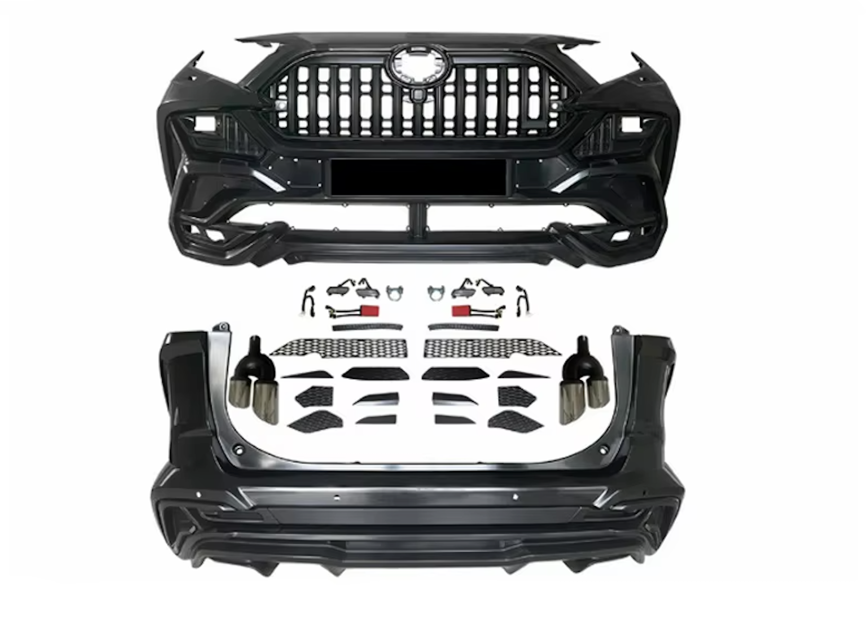 Toyota RAV4 2019–2025 Front Bumper Complete Assembly