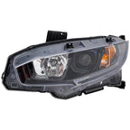 Honda Civic Front Headlight Assembly LH Driver Side LED / Halogen (2020)