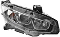 Honda Civic Front Headlight Assembly RH Passenger Side LED / Halogen (2020)