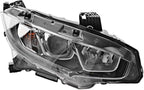 Honda Civic Front Headlight Assembly RH Passenger Side LED / Halogen (2020)