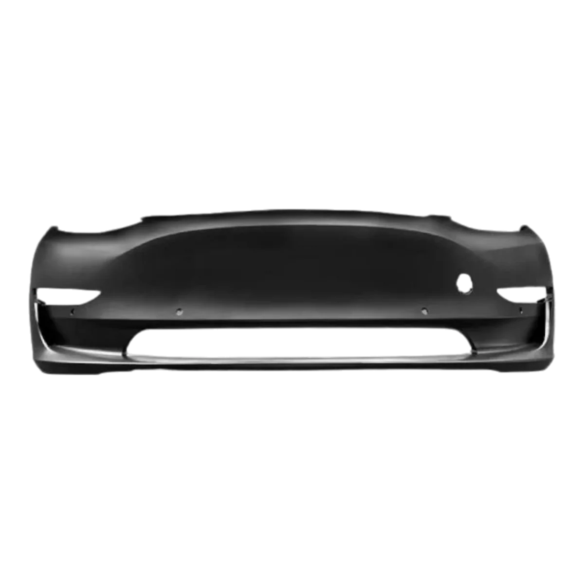 Tesla Model 3 Front Bumper Without Sensor Holes Primed (2017–2023)
