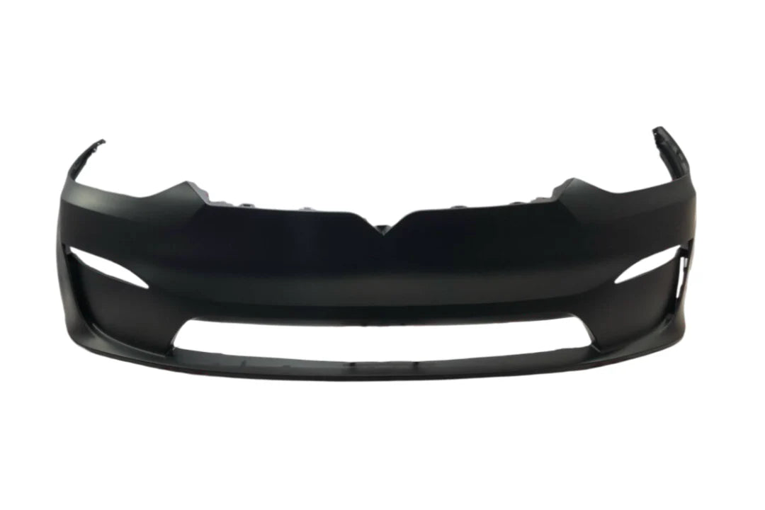 Tesla Model X Front Bumper Cover Without Sensor Holes Primed (2021–2025)