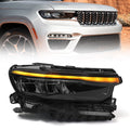 Jeep Grand Cherokee Front Headlight Assembly RH Passenger Side LED (2021–2024)
