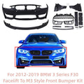 BMW 3 Series F30 M3 Style 2012-2019 Front Bumper Kit