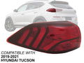 Hyundai Tucson 2019–2021 Tail Lamp LH Driver Side Outer OEM 92401-D3550