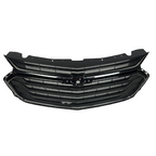 Chevrolet Traverse 2018-2021 Front Upper Grille Assembly Black Ice Chrome OEM 84924280
