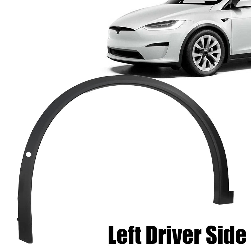 Tesla Model X 2021–2025 Front Wheel Fairing Left Driver Side OEM 1608090-00-D