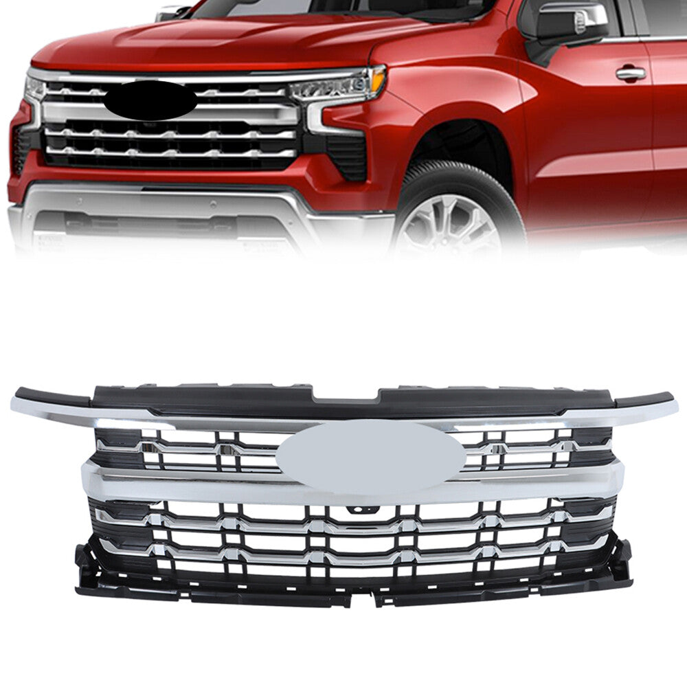 2022-2023 Chevrolet Silverado 1500 LTZ Front Grille Assembly OEM Replacement | GM 85516947