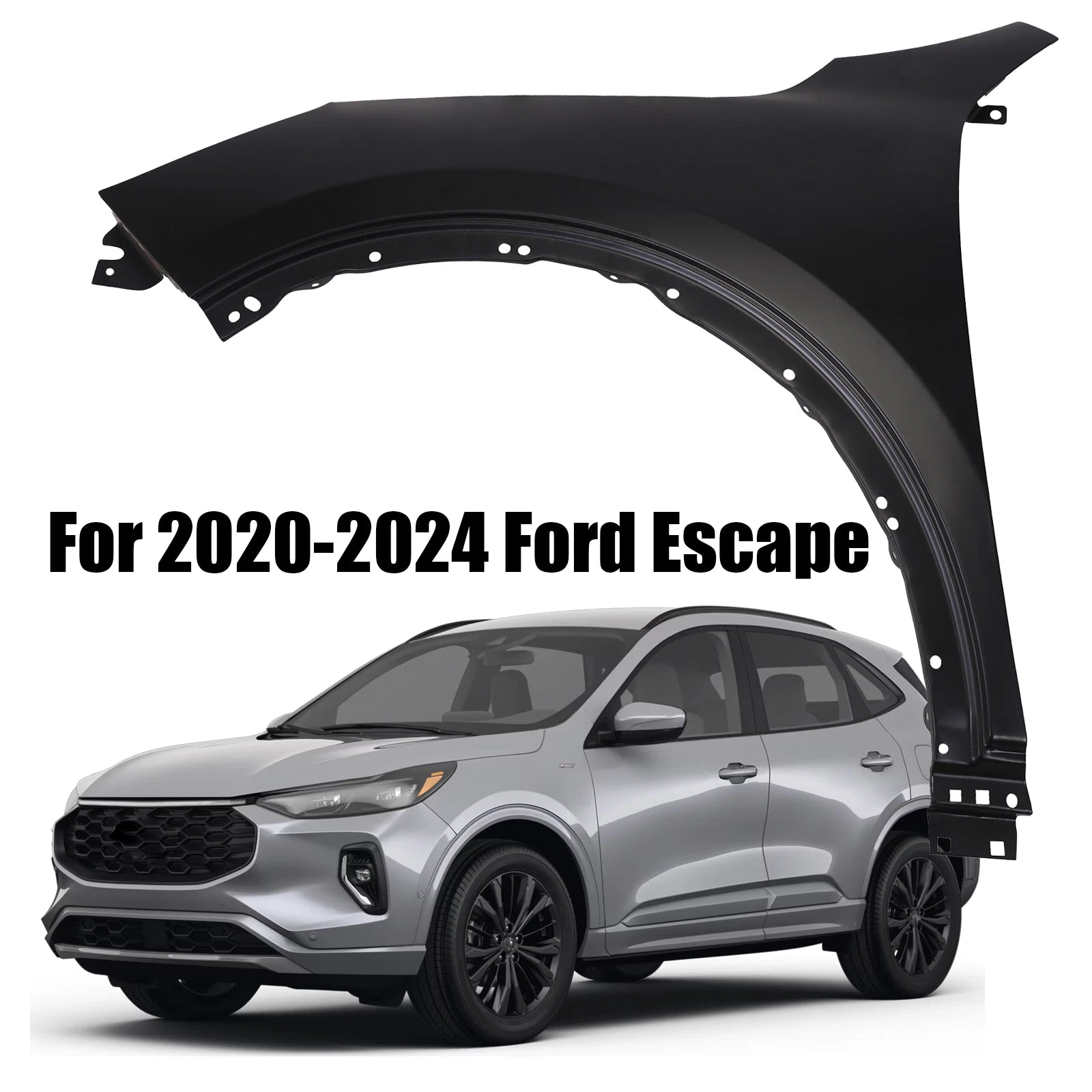 Ford Escape 2020-2024 Front Fender Left Side Driver LH