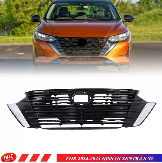 62310-6LY0A Front Bumper Upper Grille Replace For 2024-2025 Nissan Sentra S SV