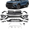 Volkswagen Taos Front Bumper Cover w/ Grille & Fog Light Covers (2022–2024)