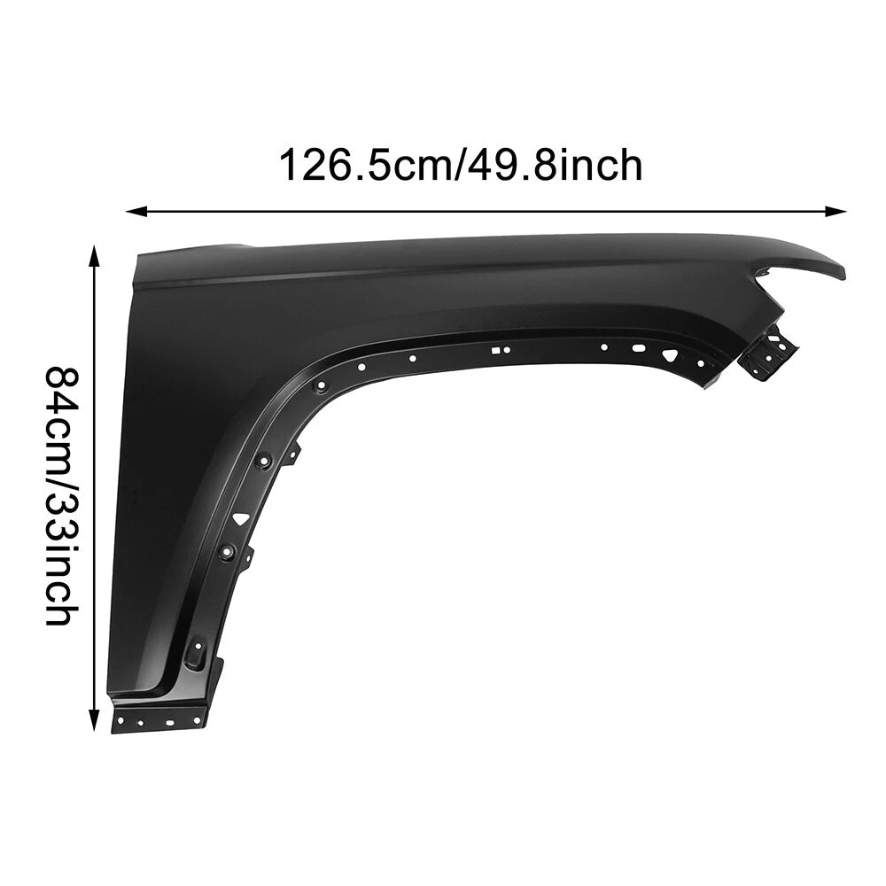 Jeep Grand Cherokee 2021-2024 Front Fender Right Side Passenger RH