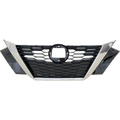 Nissan Sentra SR 2020-2023 Front Grille Assembly Dark Chrome OEM 62310-6LD0A