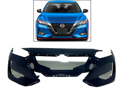 Nissan Sentra 2020–2023 Front Bumper Cover OEM 62022-6LB1J
