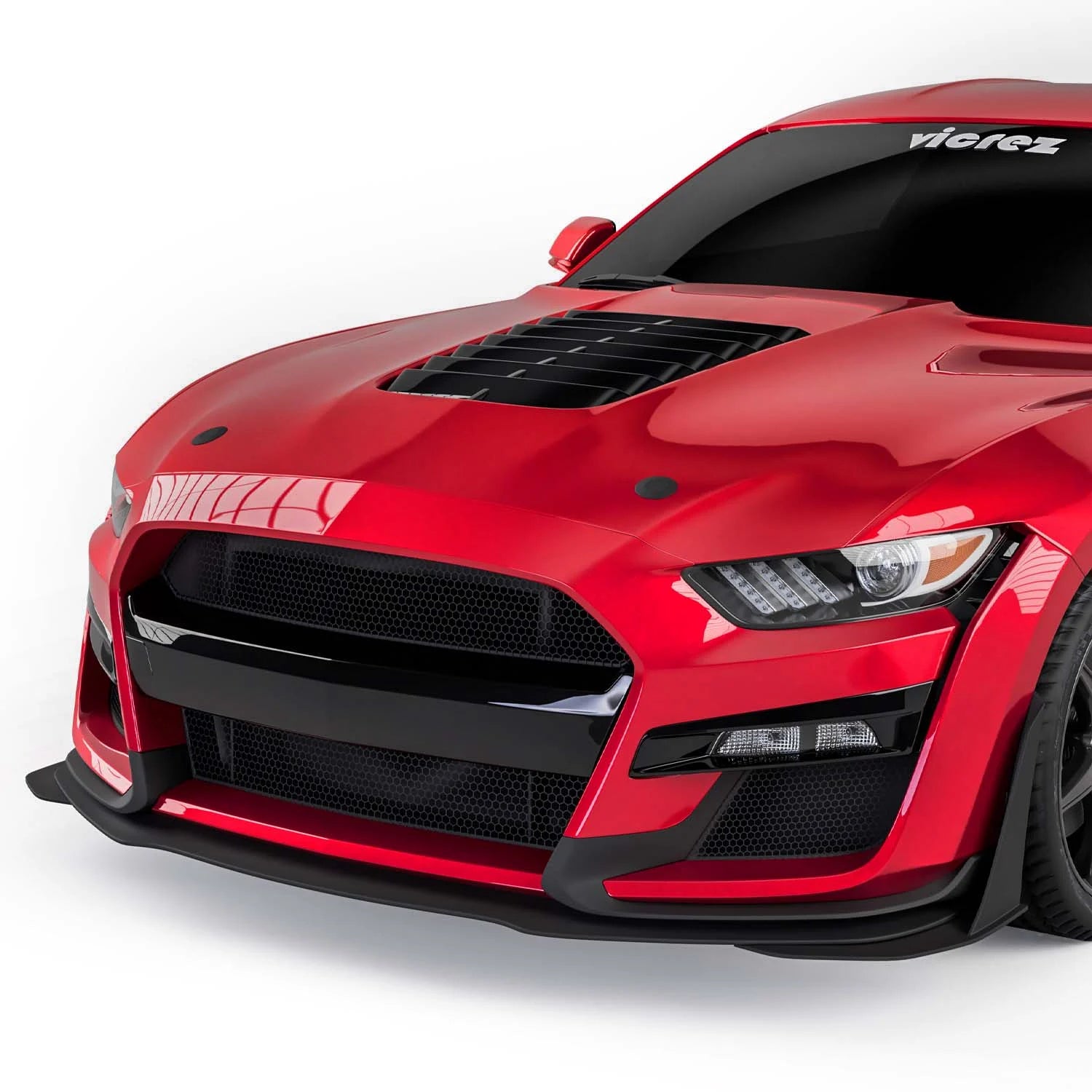 Ford Mustang GT500 2018-2023 Front Bumper Kit Without Lights